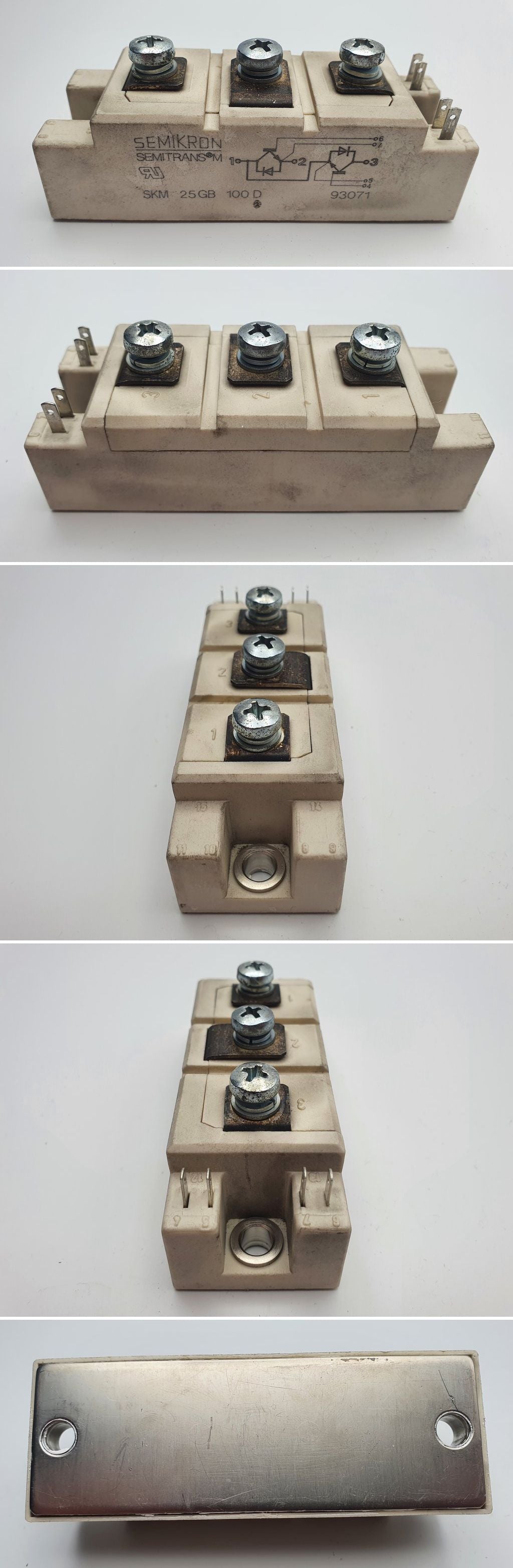 LK61 IGBT Insulated gate bipolar transistor Semikron SKM25GB100D_2
