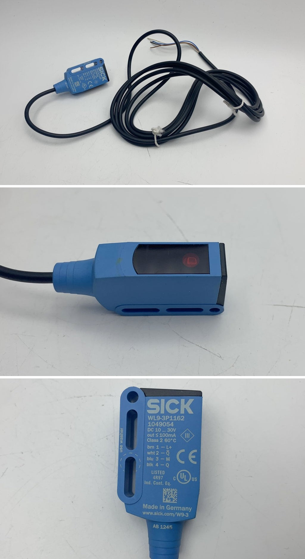 LK772 Lichtschranke Sick WL9-3P1162 1049054 ohne Original Karton