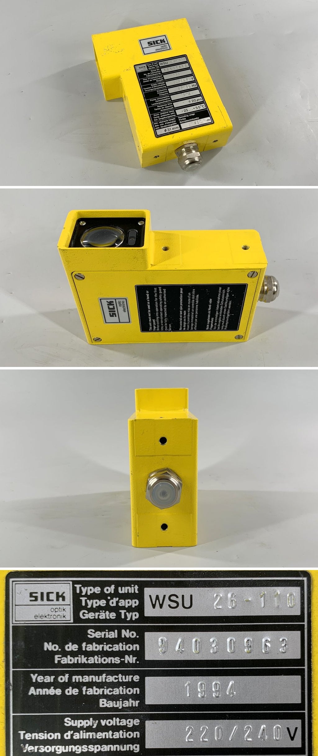 LK784 Lichtschranke Sick WSU26-110 ohne Original Karton