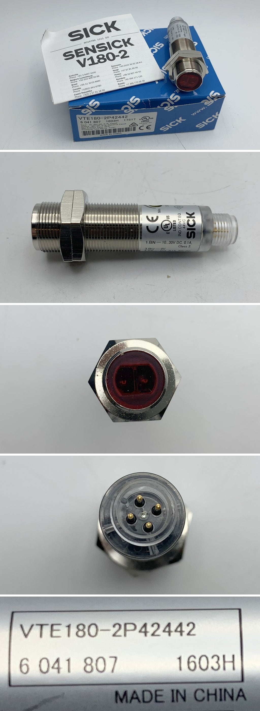 LK813 Rund-Lichtschranke Sick VTE180-2P42442 6041807