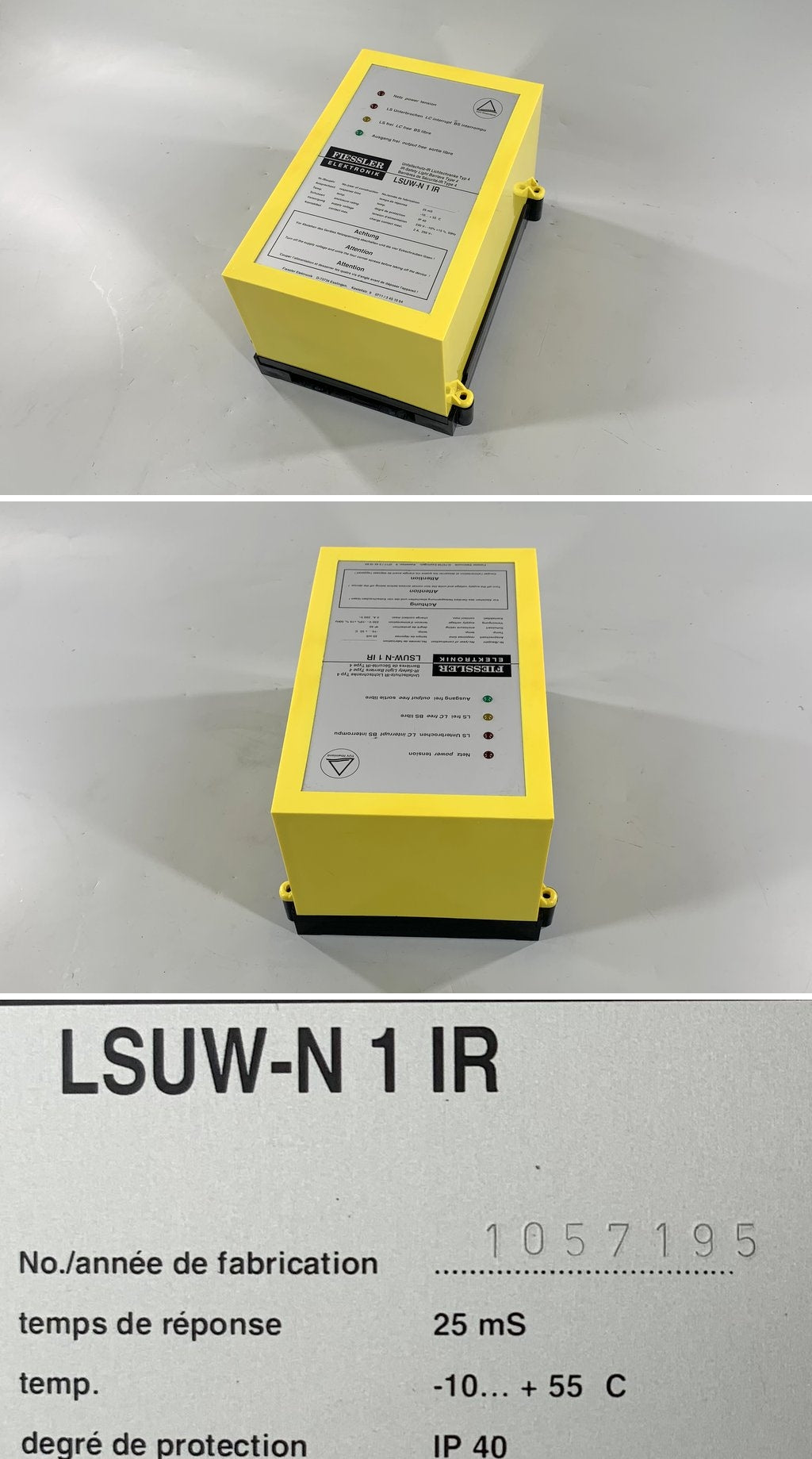 LK847 Steuergerät Fiessler LSUW-N 1 IR 1057195