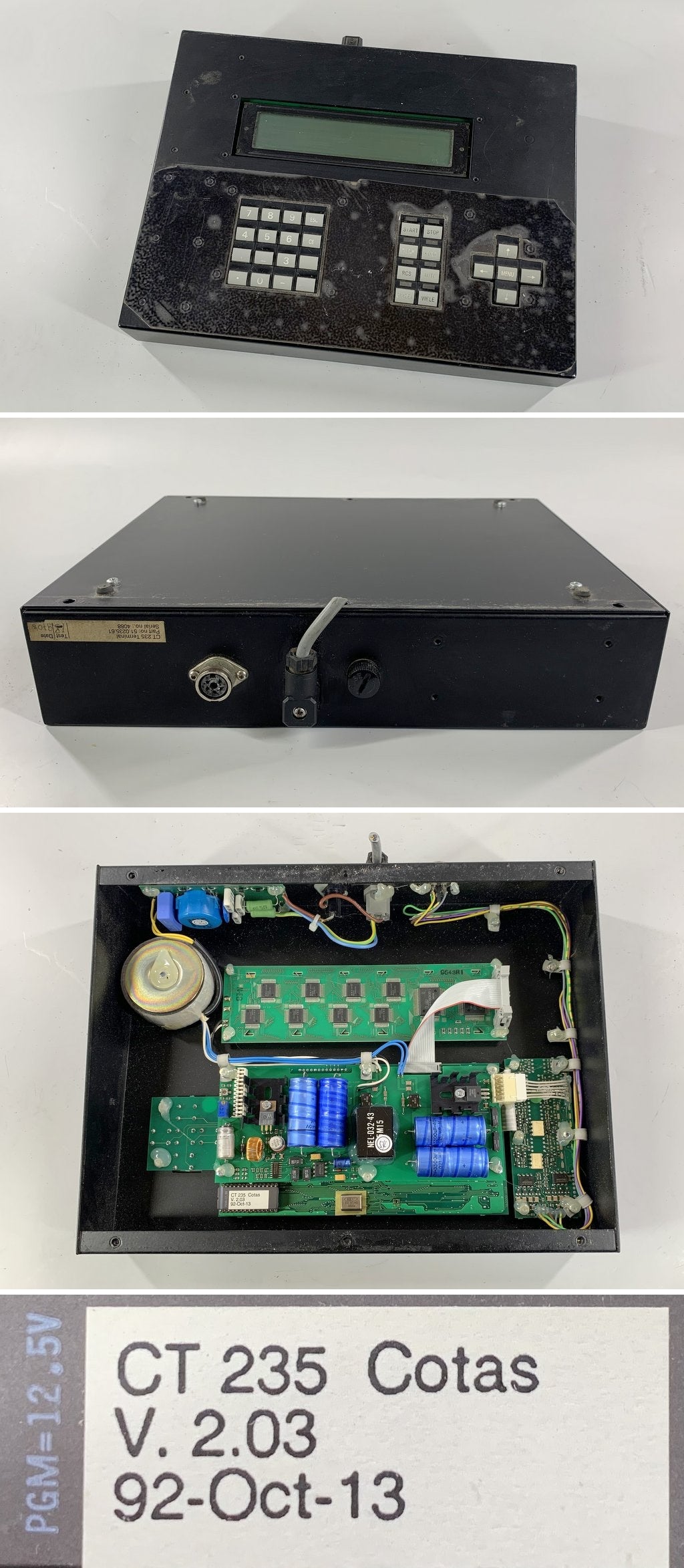 LK853 Bedienpanel Müller Martini CT 235 Cotas 601.00028 ohne Folie