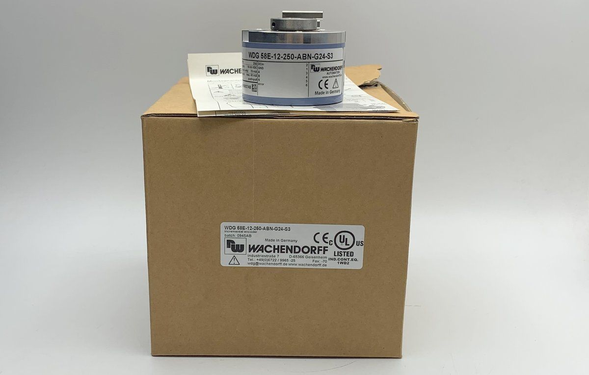 LK931 Encoder Drehgeber Wachendorf WDG 58E-12-250-ABN-G24-S3