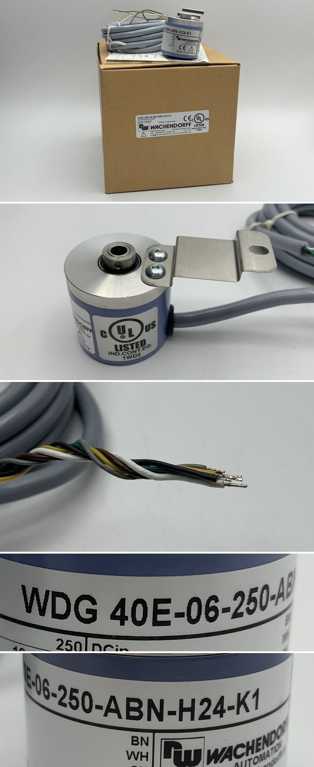 LK932 Encoder Drehgeber Wachendorf WDG 40E-06-250-ABN-H24-K1