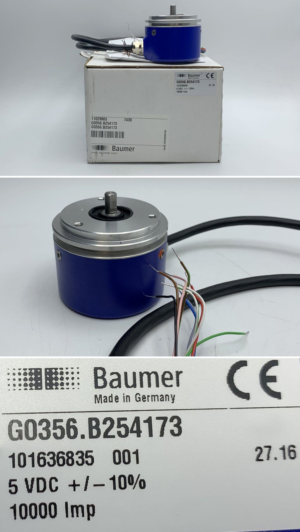 LK956 Encoder Drehgeber Baumer G0356.B254173 101636835