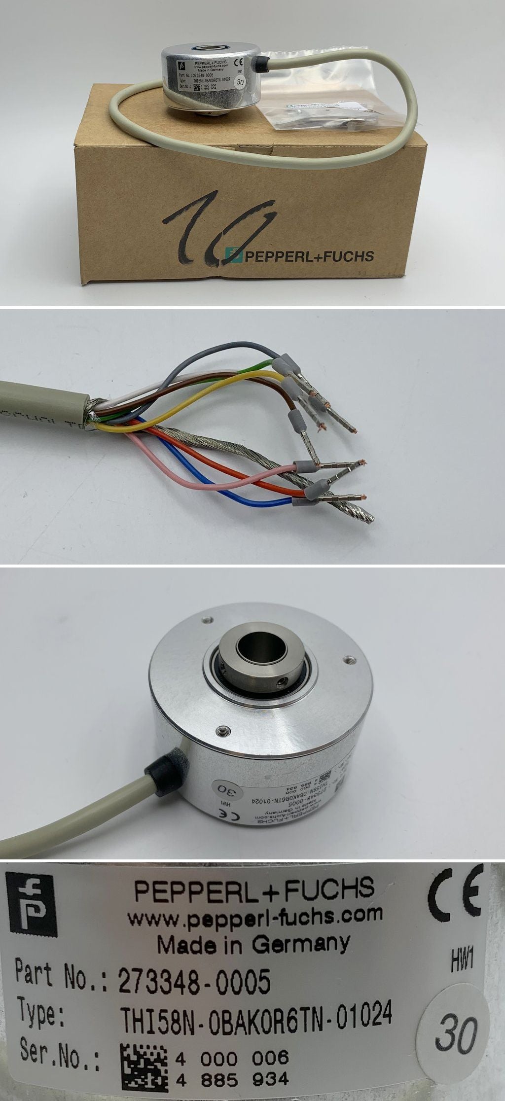 LK967 Encoder Drehgeber Pepperl Fuchs THI58N-0BAK0R6TN-01024 273348-0005