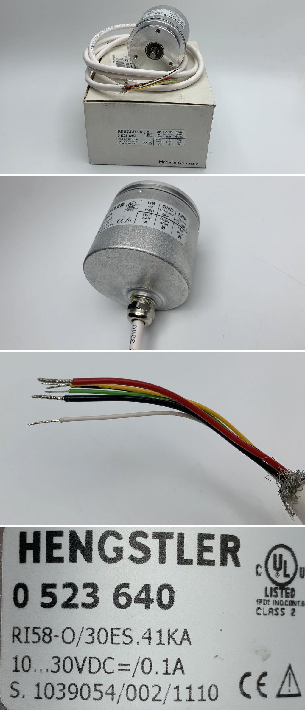 LK974 Encoder Drehgeber Hengstler RI58-0/30ES.41KA 0523640