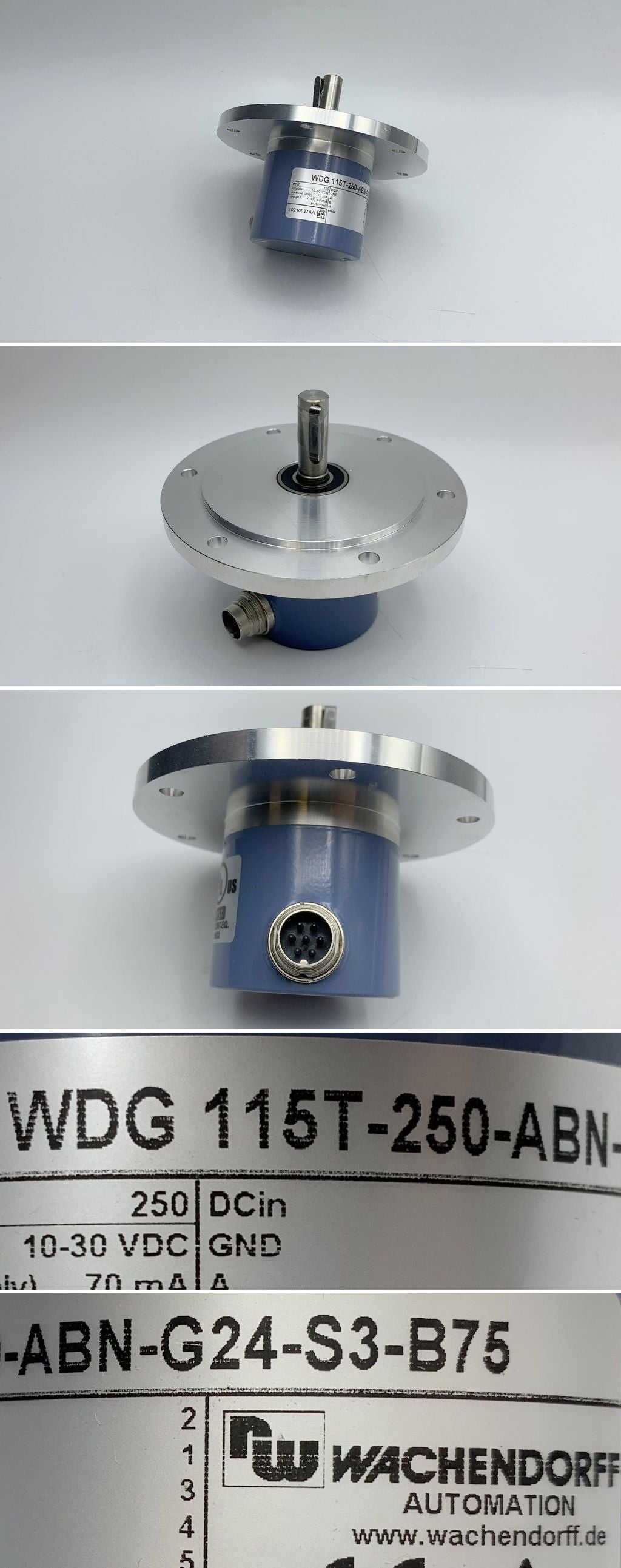 LK981 Encoder Drehgeber Wachendorf WDG 115T-250-ABN-G24-S3-B75