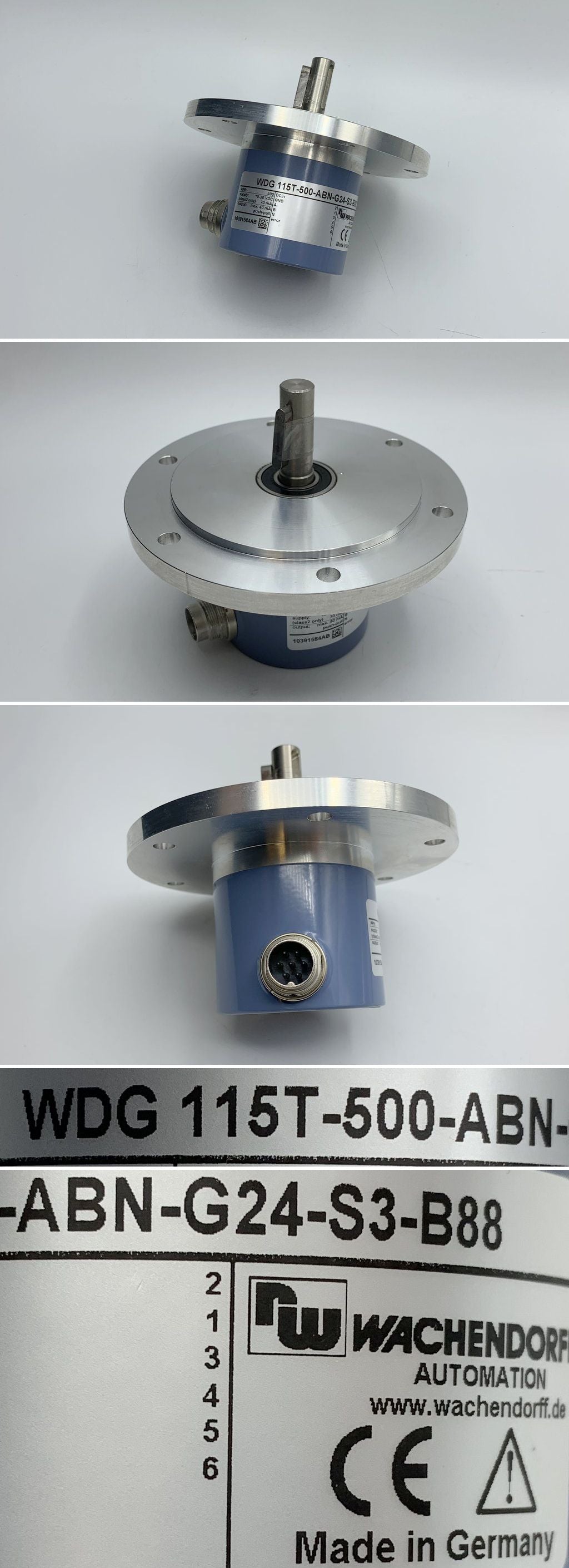 LK983 Encoder Drehgeber Wachendorf WDG 115T-500-ABN-G24-S3-B88 ohne Karton