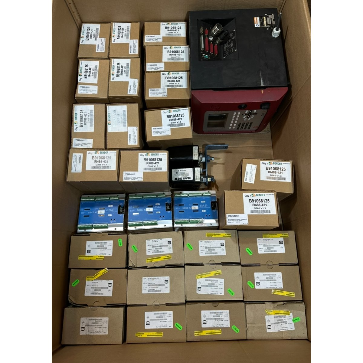 LP22 Großer Posten Elektronik z.B. Bender, EAE, Siemens, Sick