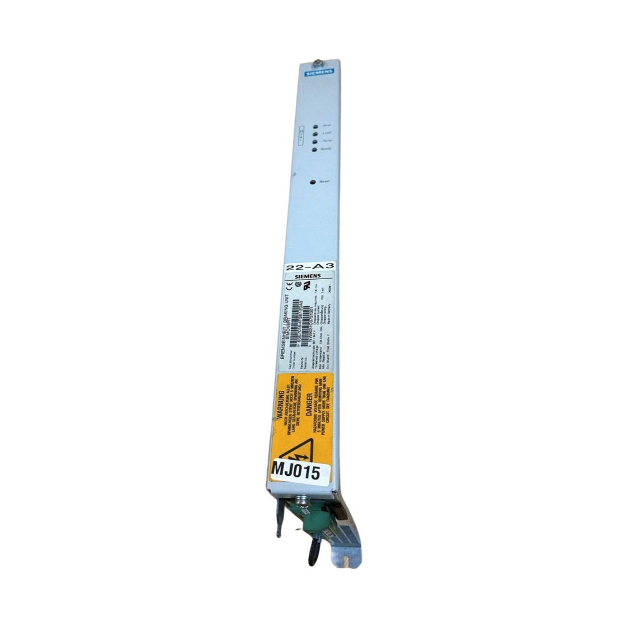 .MJ015 Bremseinheit Widerstand chopper Siemens 6SE7016-4FS87-2DA0 5KW 124Ohm
