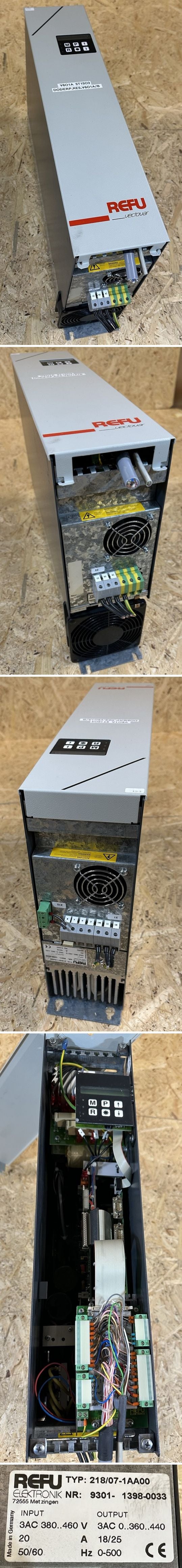 MJ049 Frequenzumrichter Refu 218/07-1AA00 18/25A