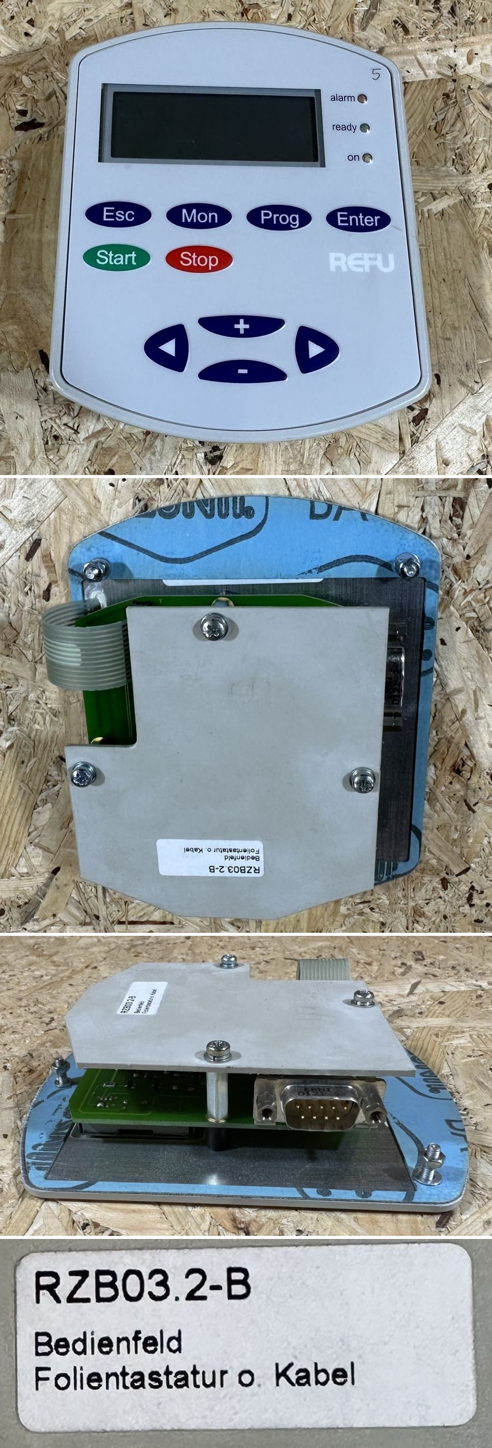 .MJ054 Bedienpanel Folientastatur Refu RZB03.2-B