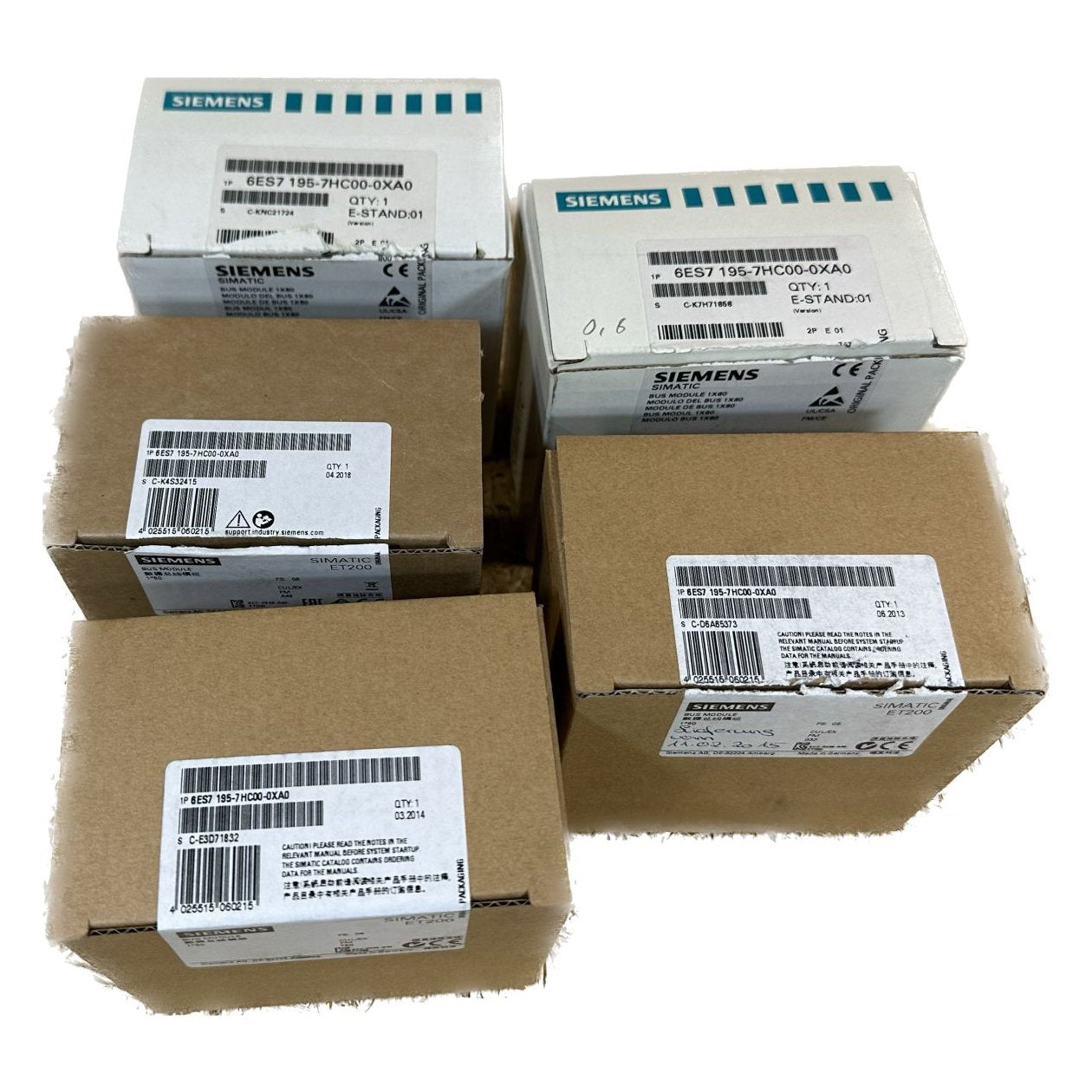 MJ109 Posten 5 Stück Bus Module Siemens 6ES7195-7HC00-0XA0