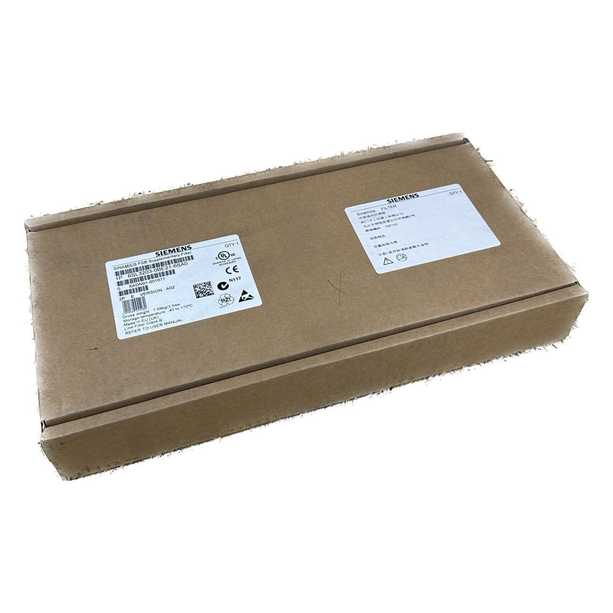 MJ126 Sinamics Netztfilter FSB Siemens 6SL3203-0BE21-6SA0