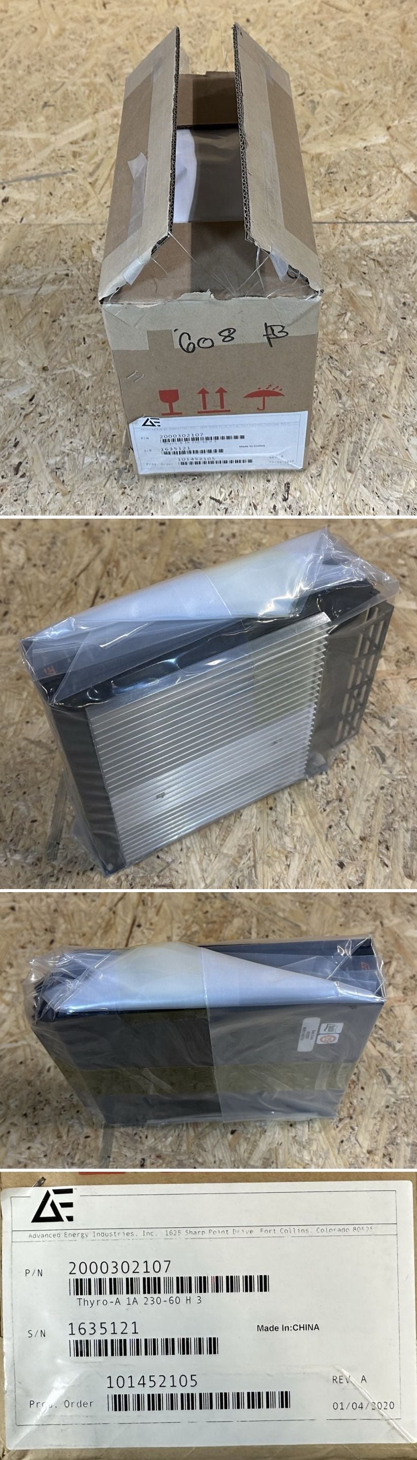 MJ136 Thyristorsteller AEG Advanced Energy Thyro-A 1A 230-60