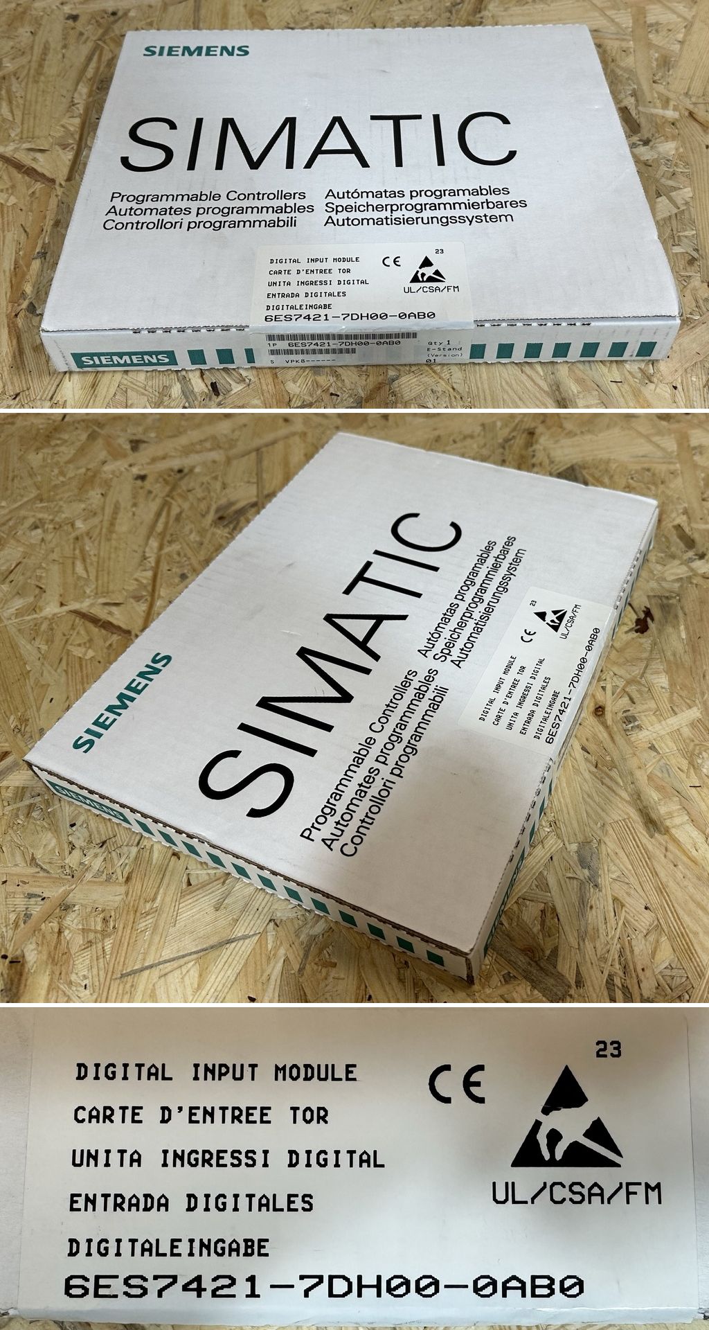 MJ176 Digitaleingabe Siemens 6ES7421-7DH00-0AB0 E1 versiegelt