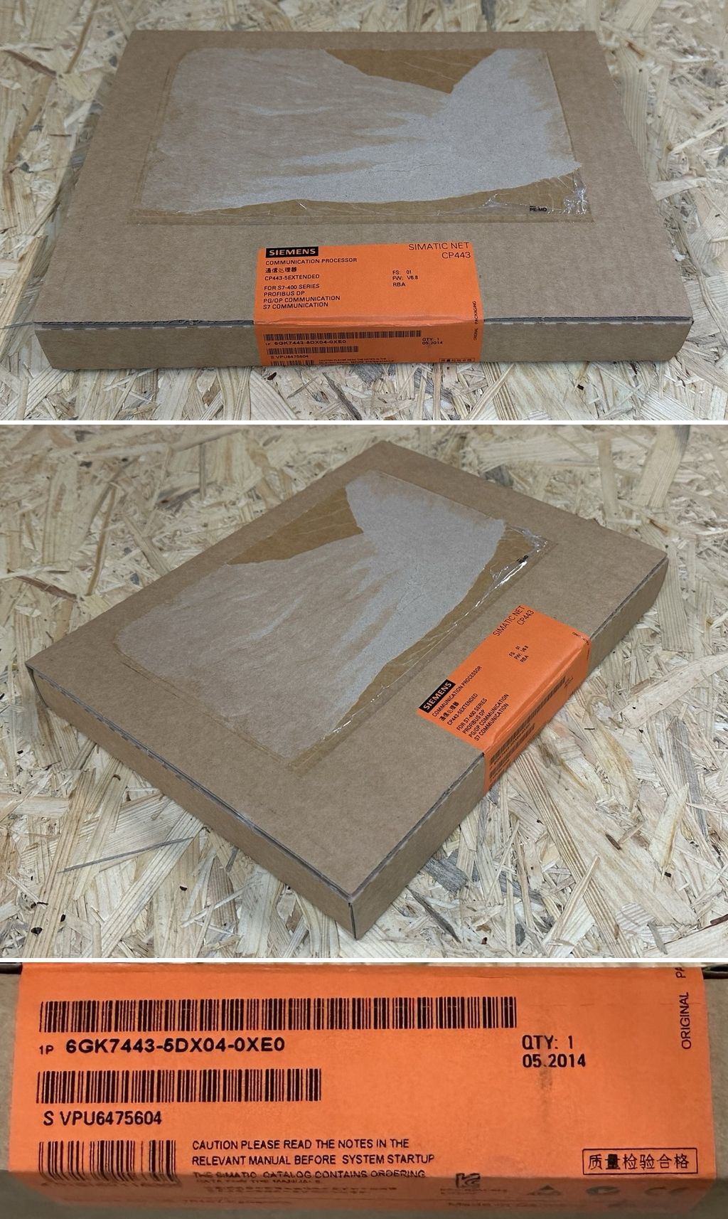 MJ184 Central Processing Unit Siemens 6GK7443-5DX04-0XE0 E1 Versiegelt Rot