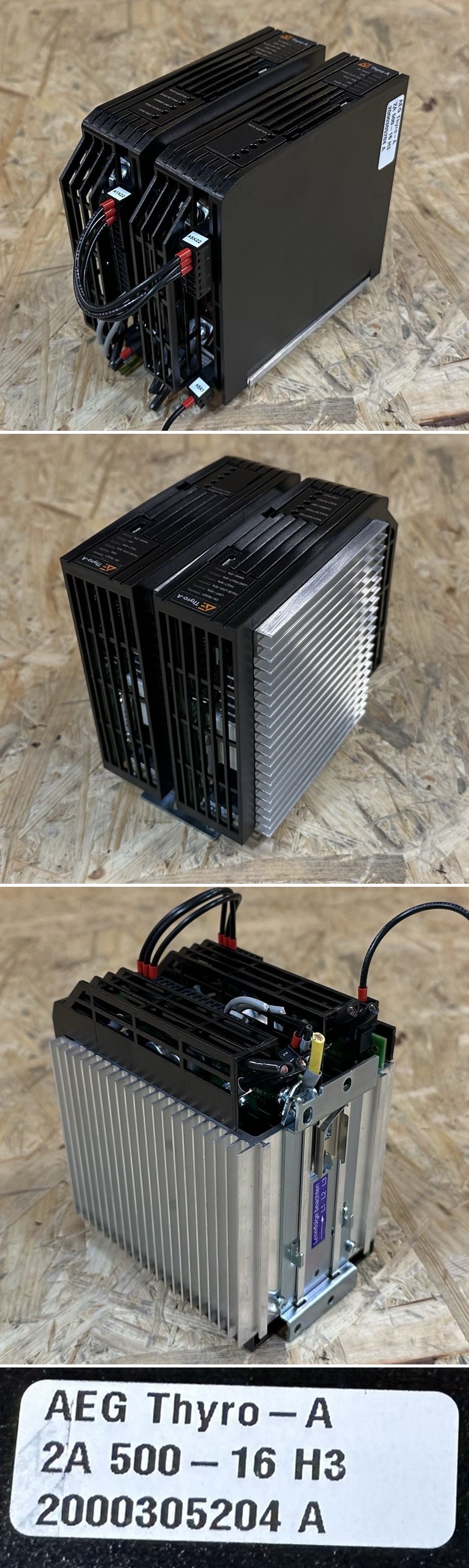 MJ292 Thyristor Leistungssteller Thyristorsteller AEG Thyro-A 2А 500-16 H3