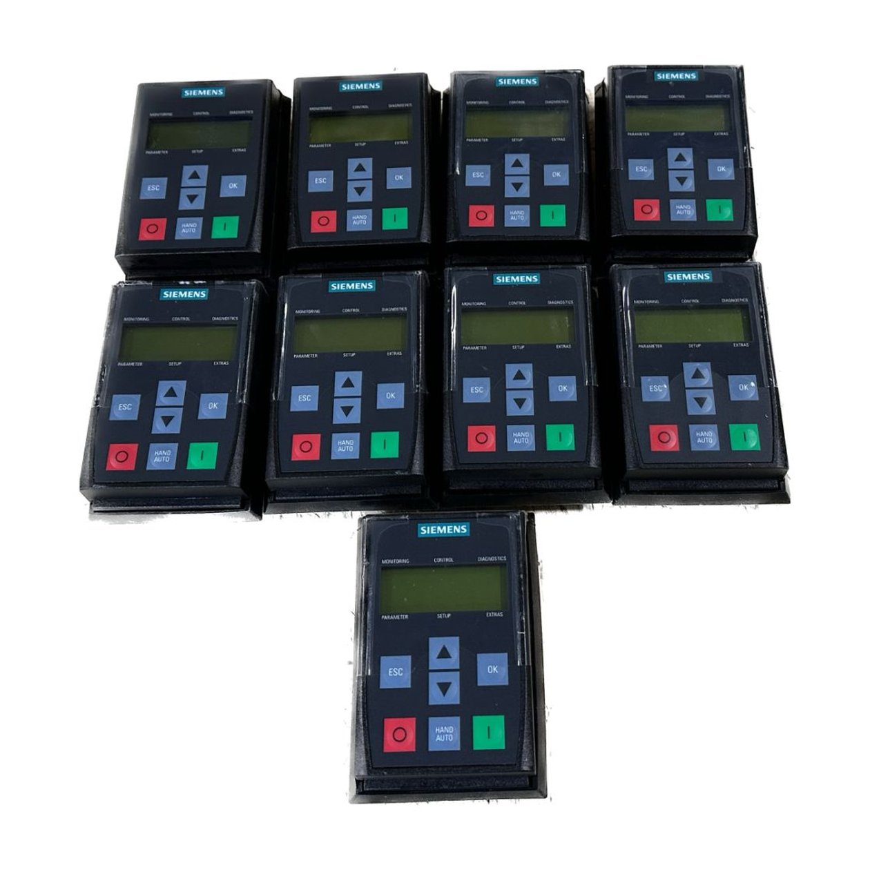 MJ296 Set of 9 pieces Siemens Control Panel Display 6SL3255-0AA00-4CA1