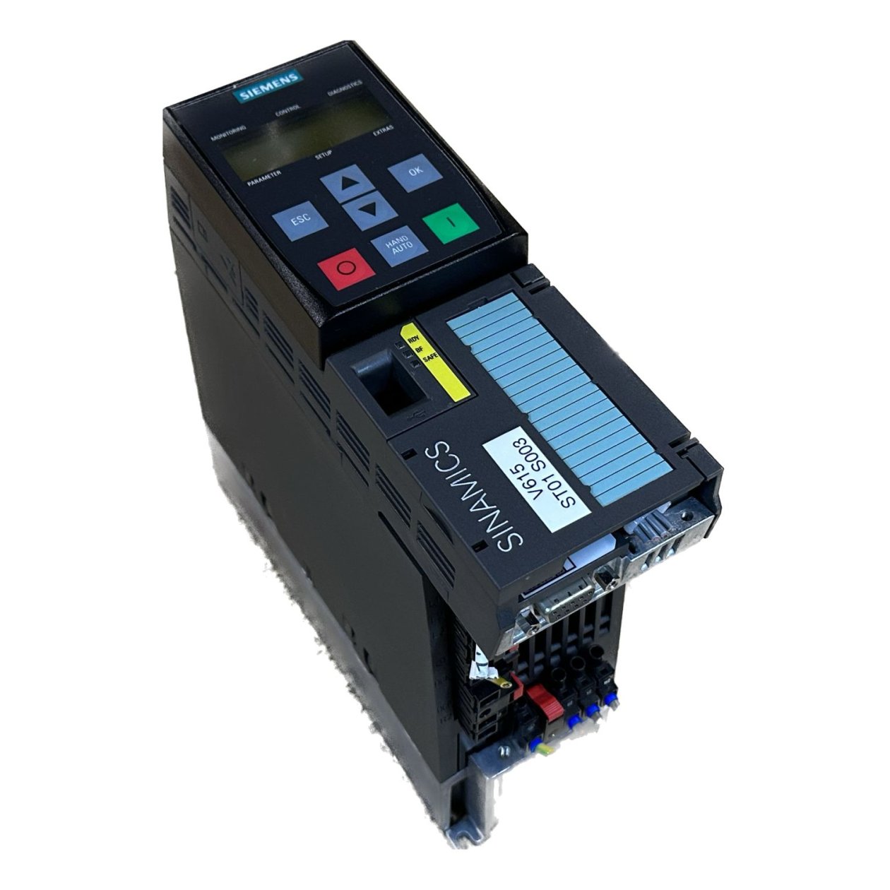 .MJ319 Frequency Converter Sinamics PM240-2 Siemens 6SL3210-1PE13-2UL1 Panel 1.1KW