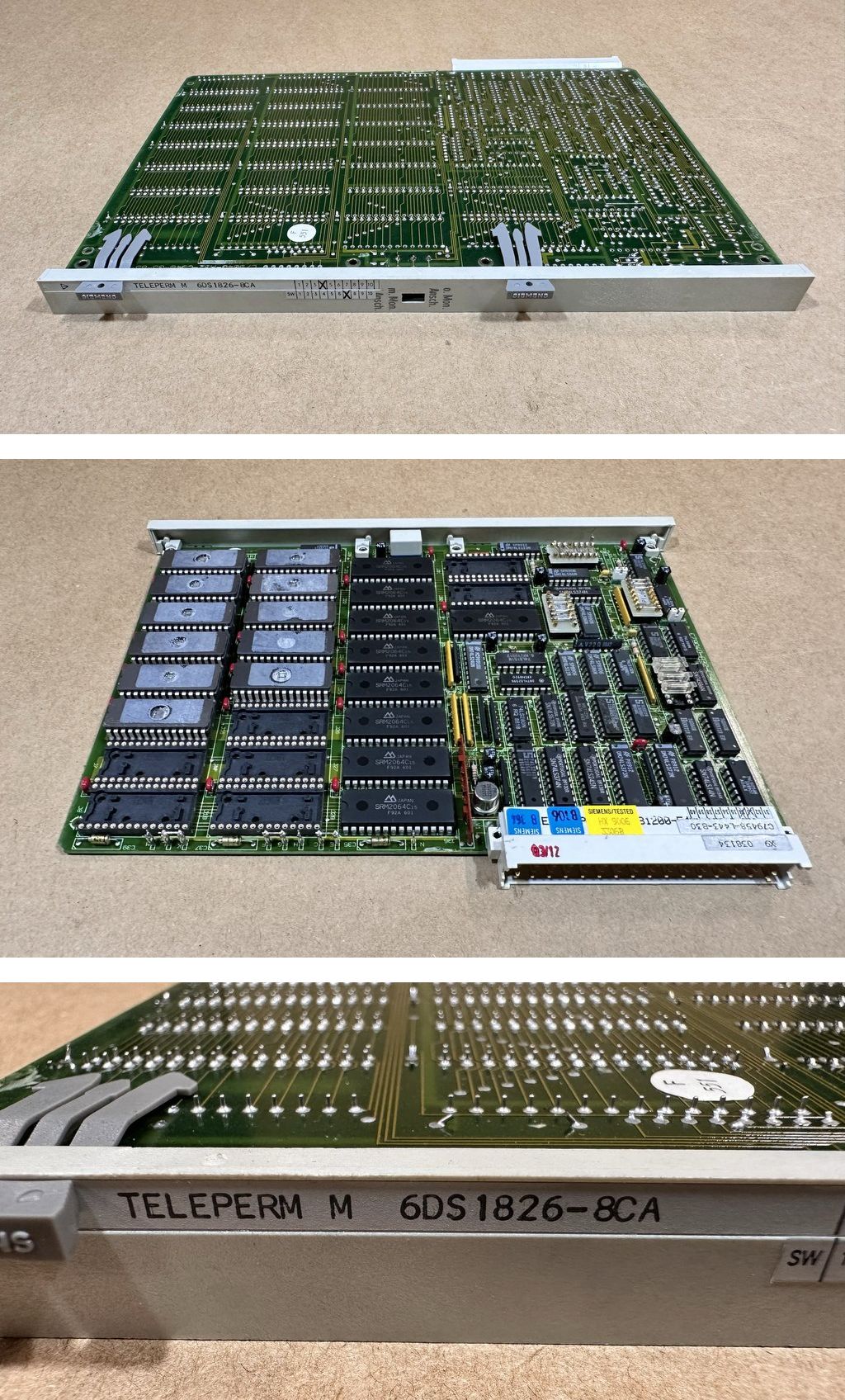 .MJ337 Teleperm Eprom Ram Module for AS 220 Siemens 6DS1826-8CA