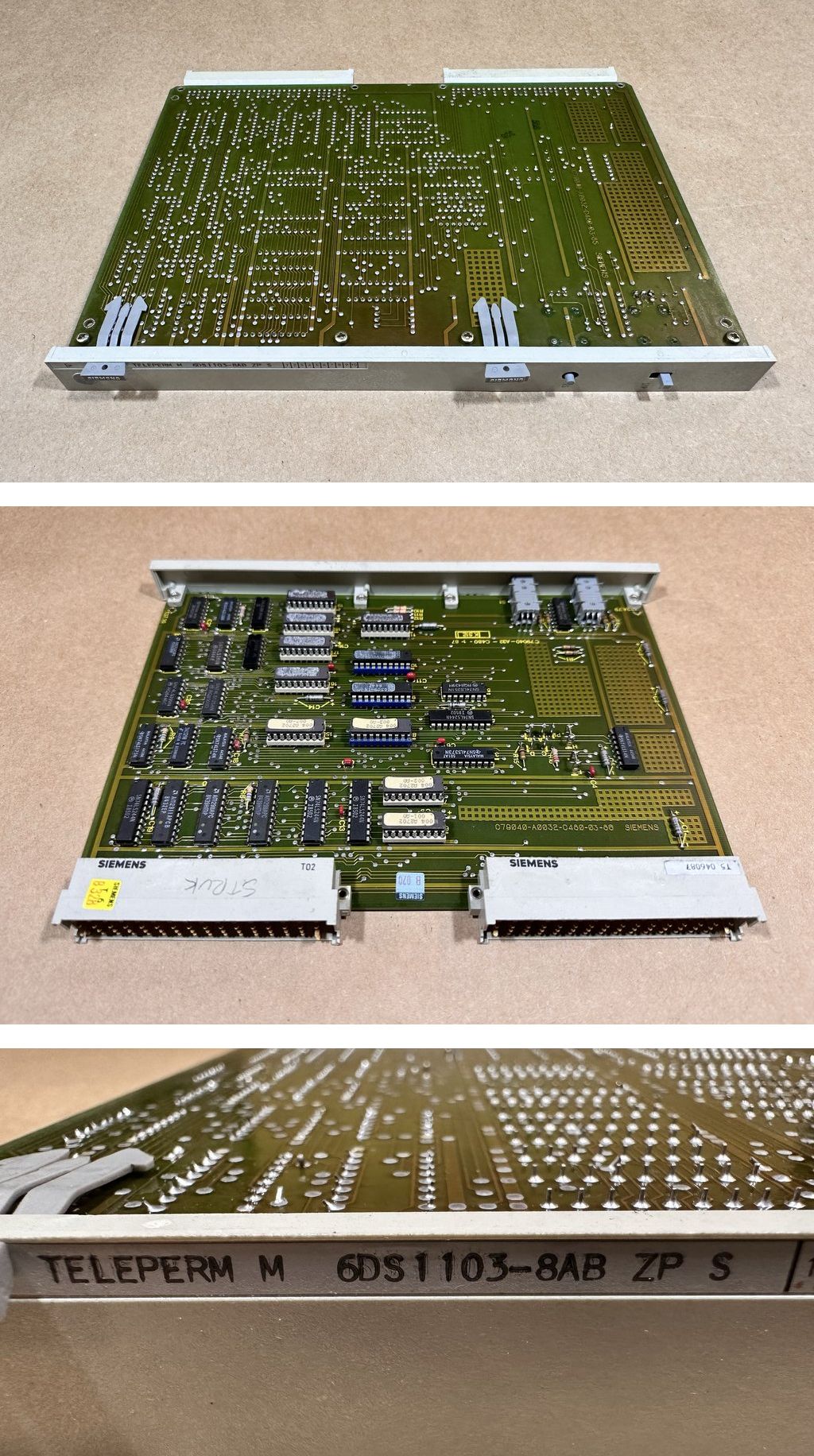 MJ343 Teleperm CPU Module AS 220/OS 250 Control Unit Siemens 6DS1103-8AB