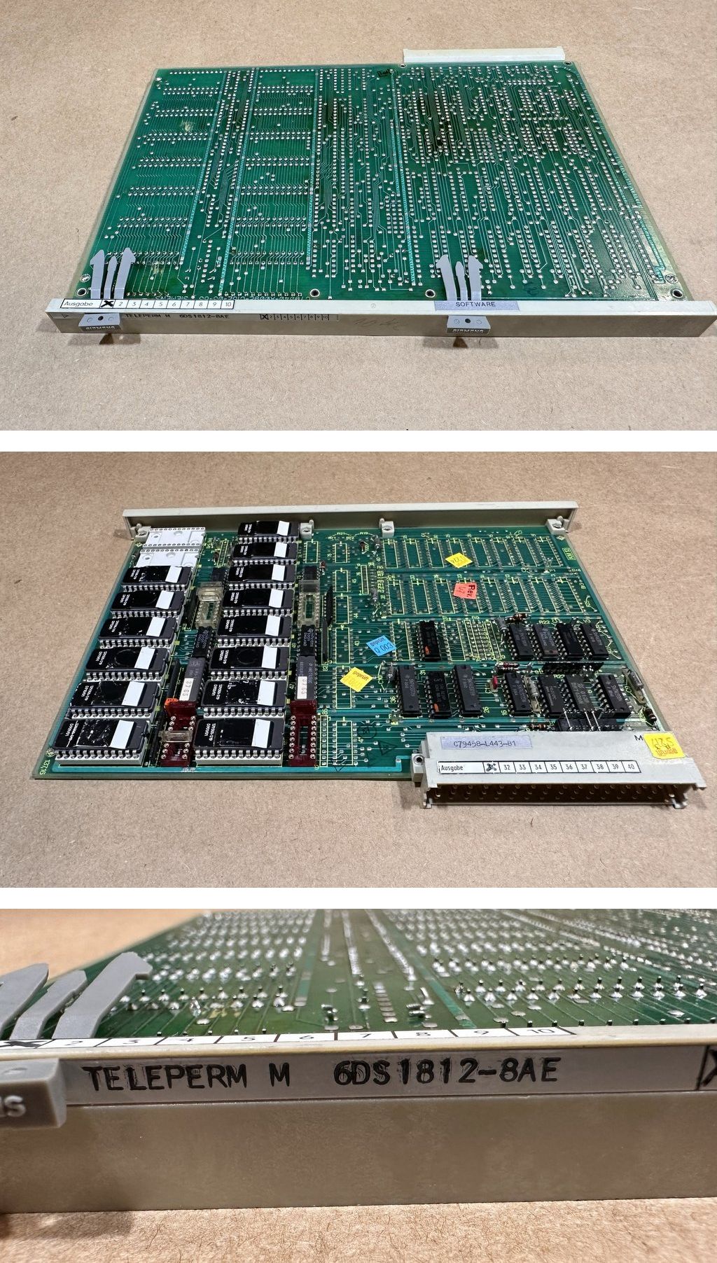 MJ347 Teleperm Speicherbaugruppe Siemens 6DS1812-8AE