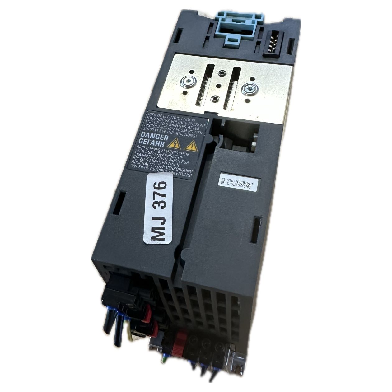 .MJ376 Frequency Converter Power section power module Siemens 6SL3210-1PE18-0AL1