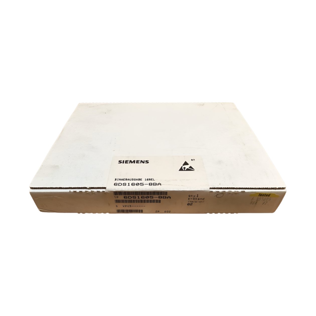 MJ453 Teleperm Siemens 6DS1605-8BA versiegelt