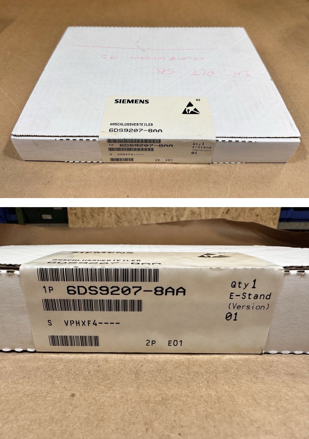 MJ457 Teleperm Siemens 6DS9207-8AA versiegelt