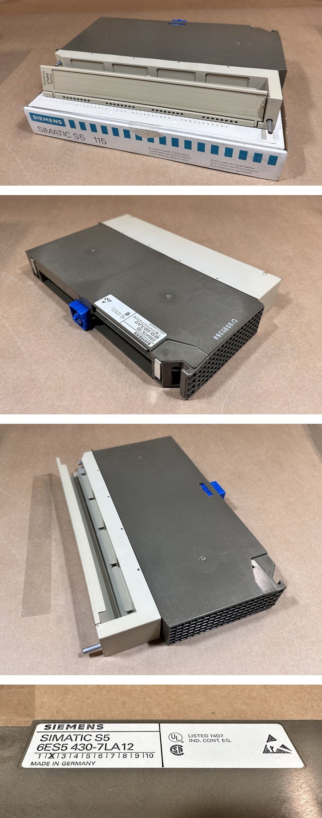 MJ462 Siemens 6ES5430-7LA12 6ES5 430-7LA12 Siegel offen