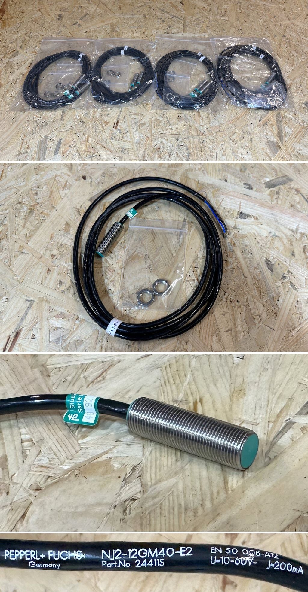 MJ477 Posten 8 Induktive Sensoren Pepperl Fuchs N2-120M40-E2 24411S