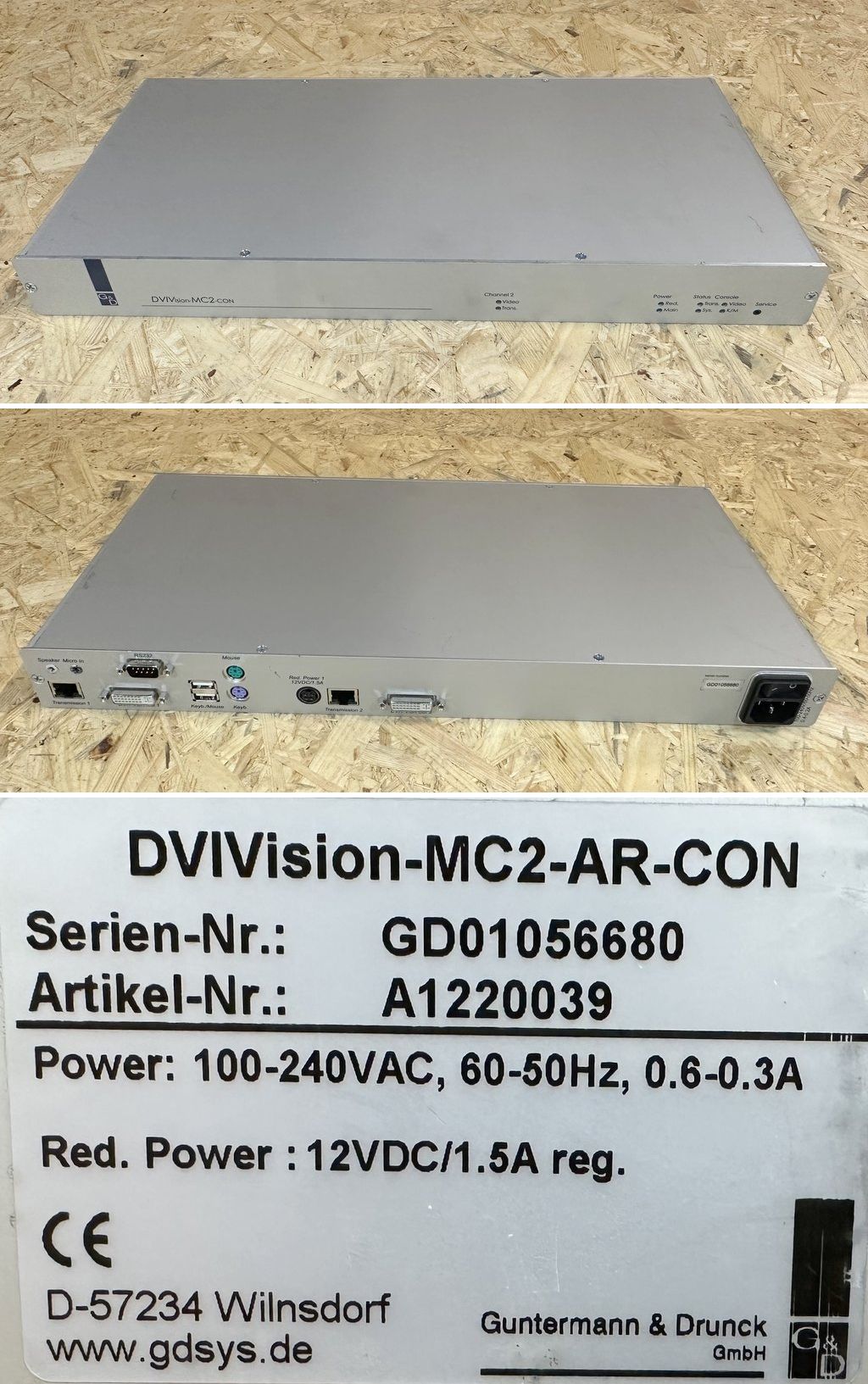 MJ483 G&D DVIVision-MC2-AR-CON A1220039
