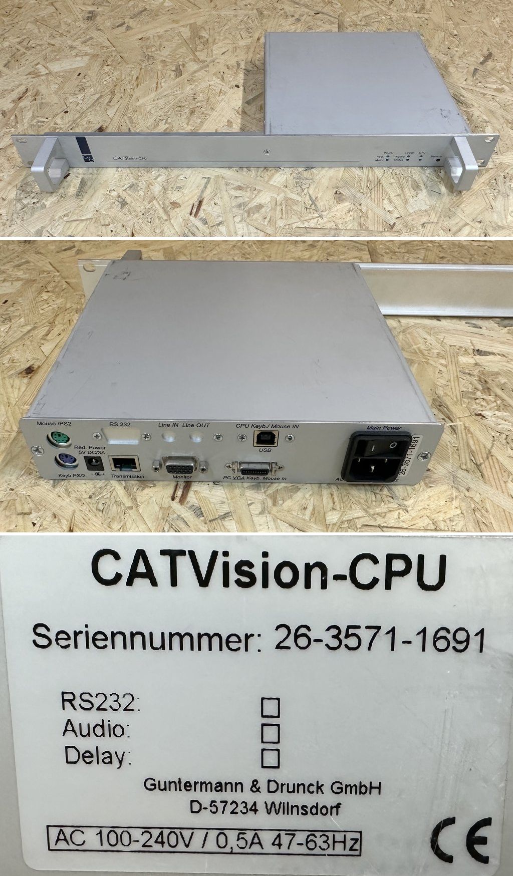 MJ485 Guntermann & Drunck G&D CATVision-CPU