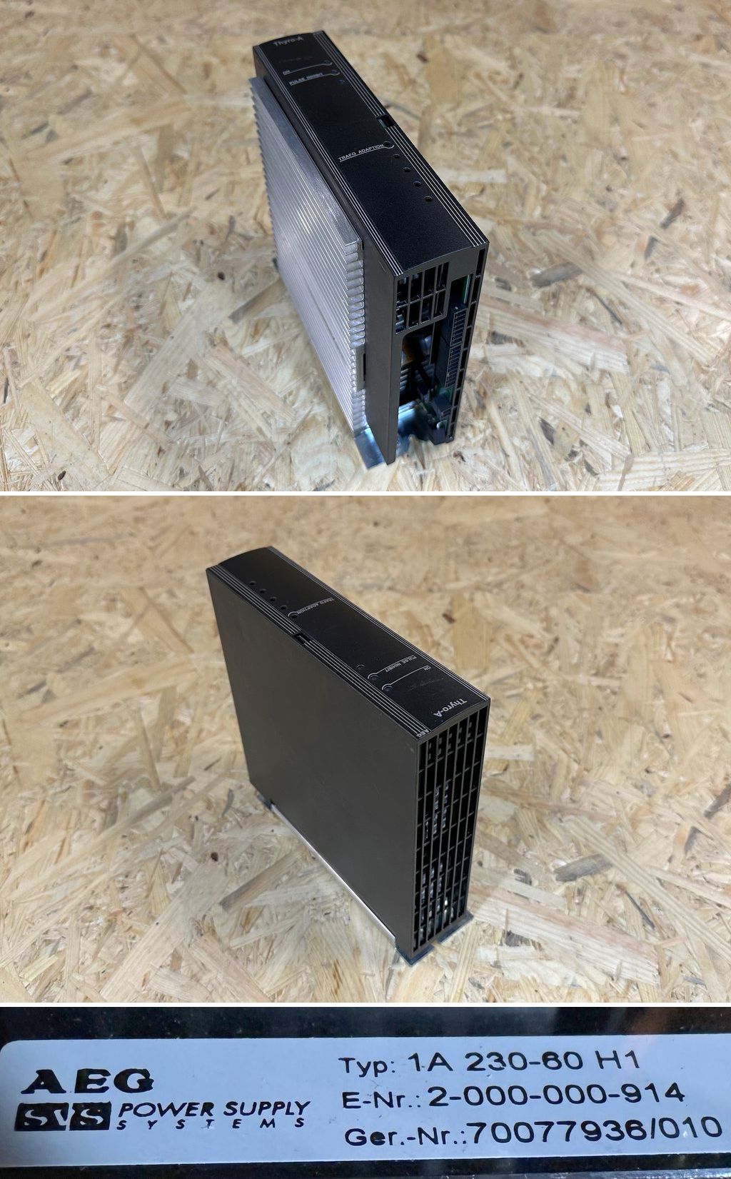 MJ495 Thyristorsteller AEG Advanced Energy Thyro-A 1A 230-60