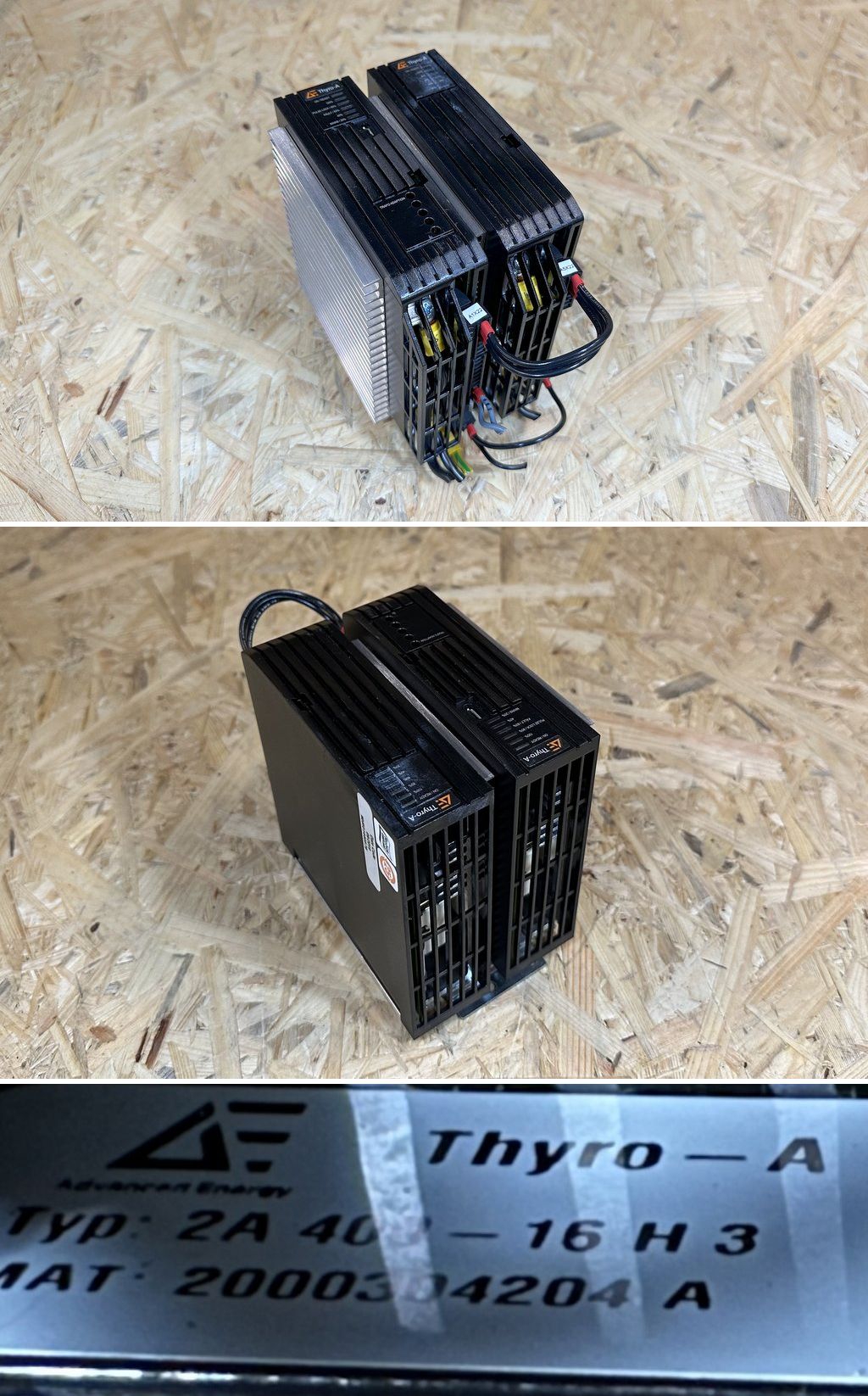 MJ496 Thyristorsteller AEG Advanced Energy Thyro-A 2A 400-16