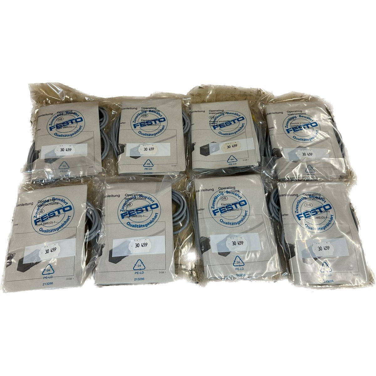 MJ547. Posten 8x Näherungsschalter Festo SMEO-1-LED-24-B 30459