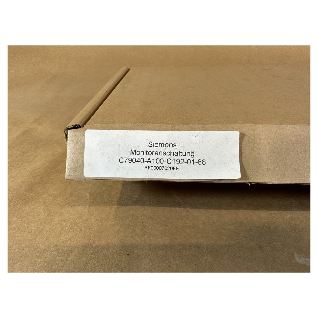 MJ583 Monitoranschaltung Siemens C79040-A100-C192_4