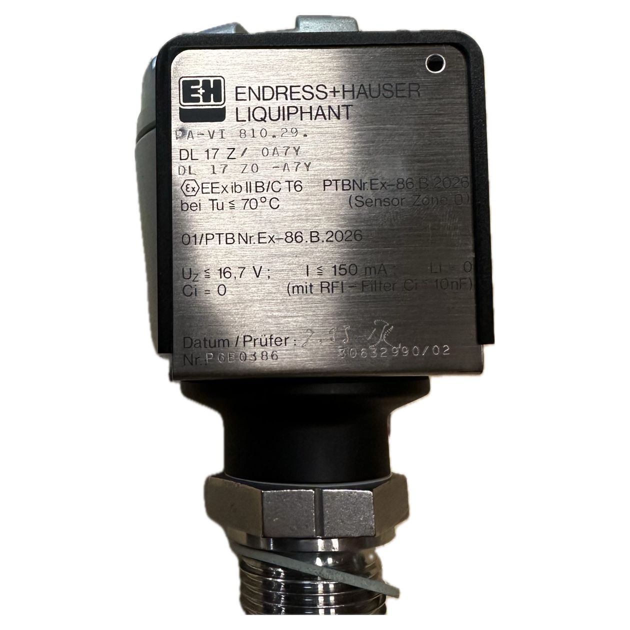 MJ617 Endress Hauser DL 17 Z 0A7Y 918244-9000_2