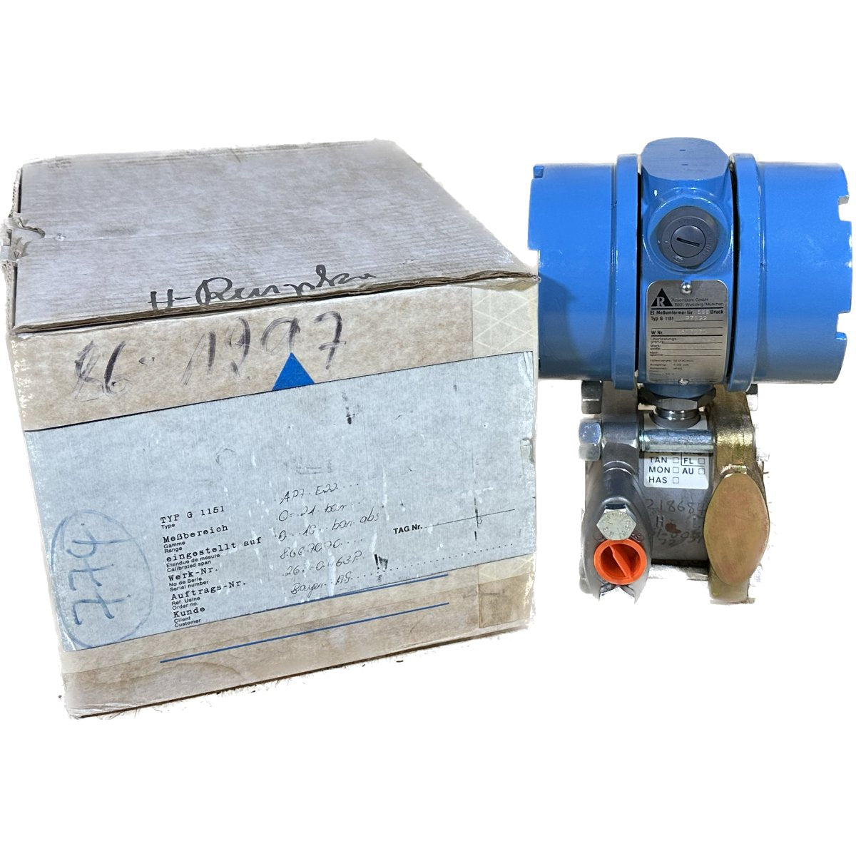 .MJ701 Messumformer für Differenzdruck Rosemount G1151AP7E22