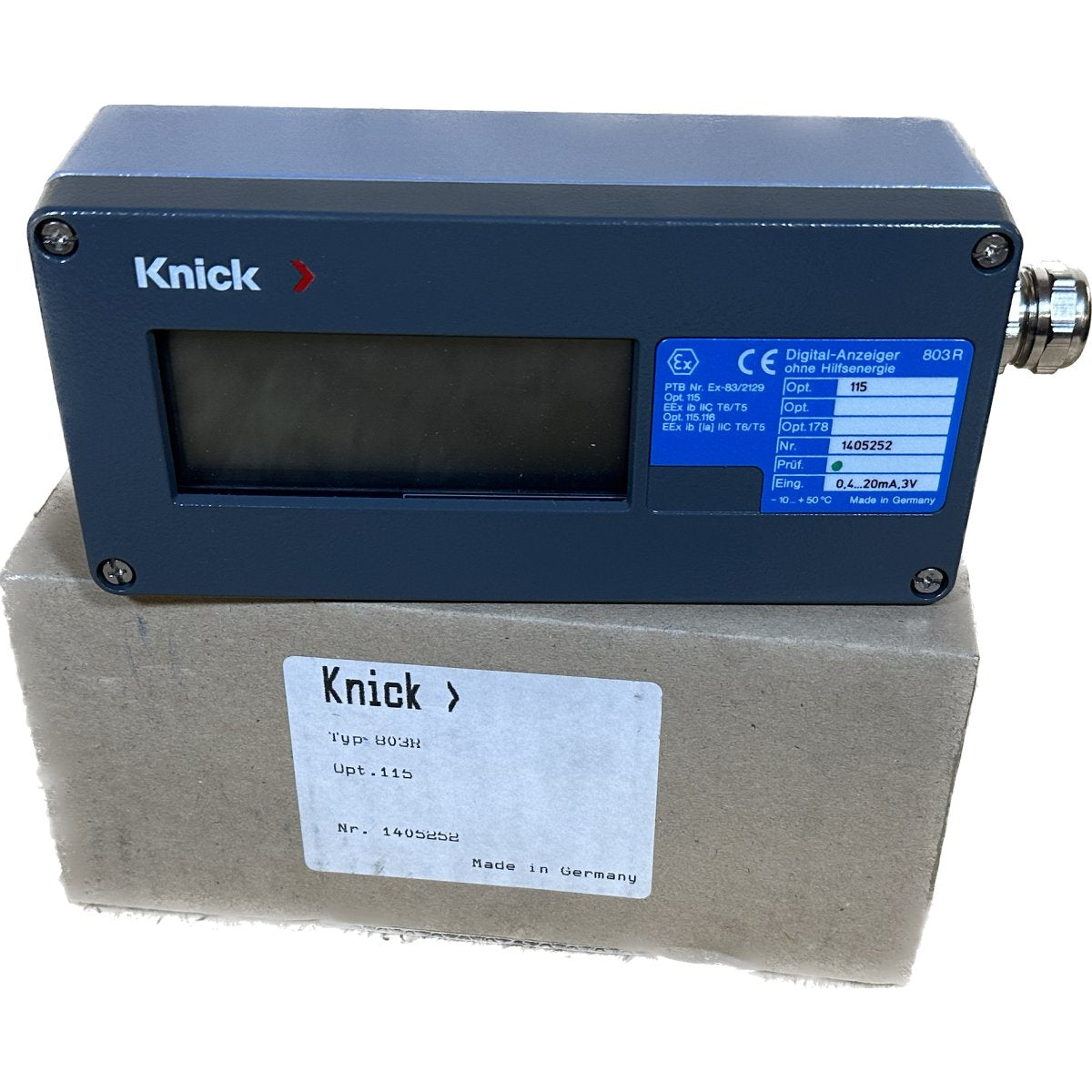 MJ816 Digital-Anzeiger Knick 803R 1405252