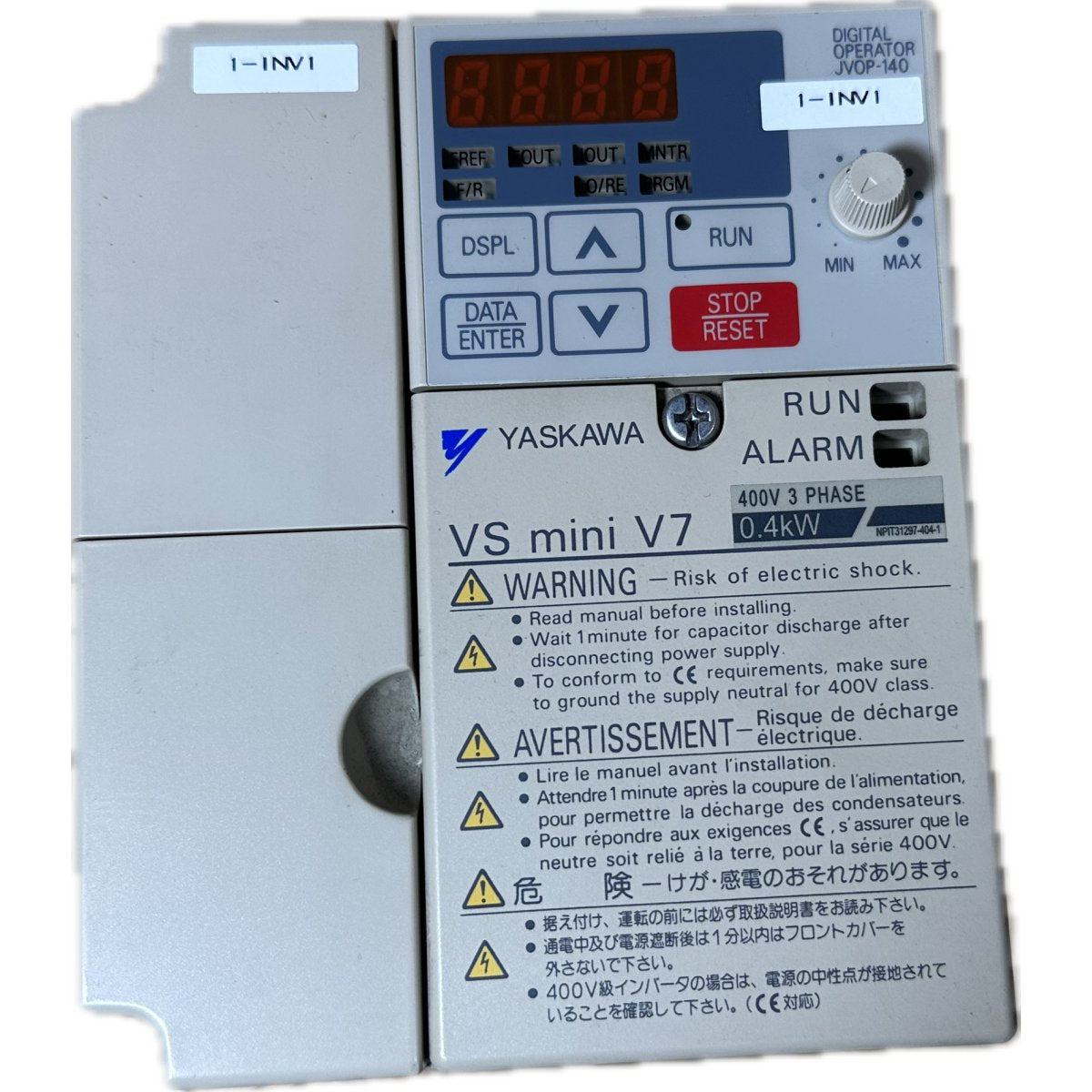 Yaskawa CIMR-V7AA40P4-3