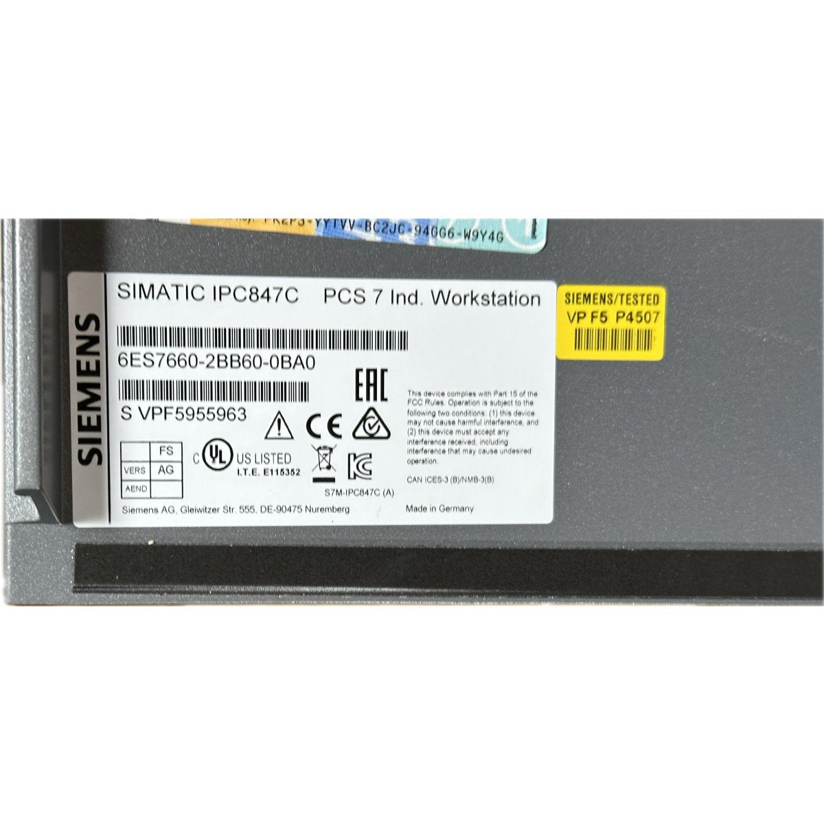 Siemens 6ES7660-2BB60-0BA0-4