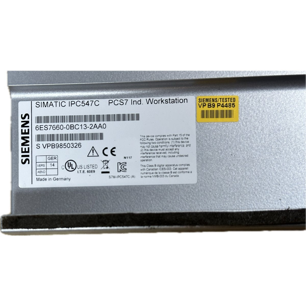 Siemens 6ES7660-0BC13-2AA0-4