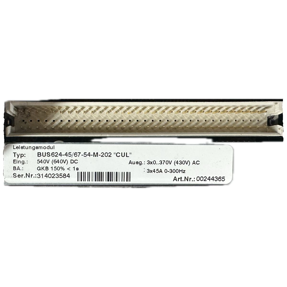 NJ021 Leistungsmodul Baumüller BUS624-45/67-54-M-202 BUS6-VC-EC-0067-0014_4