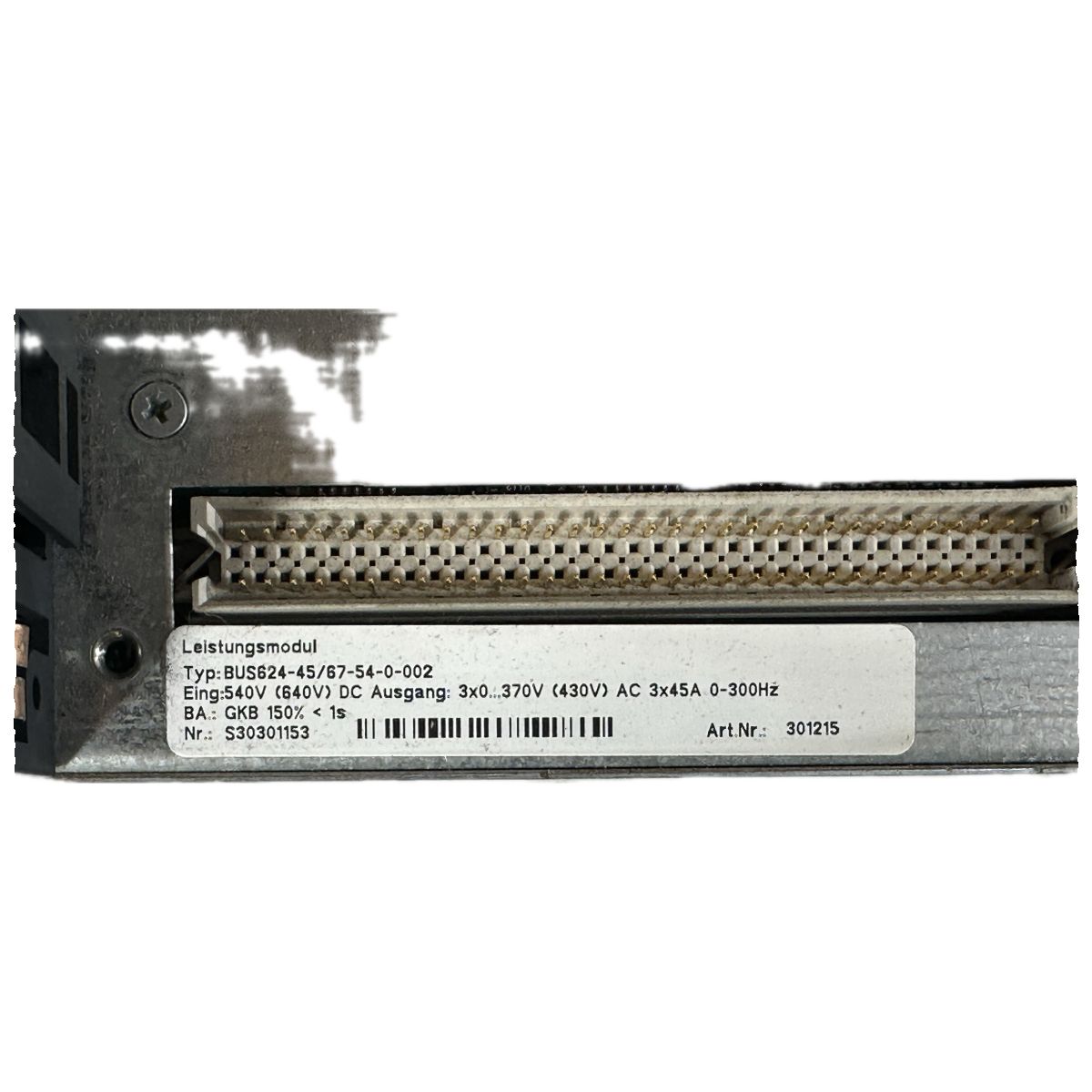 NJ022 Leistungsmodul Baumüller BUS624-45/67-54-O-002_4