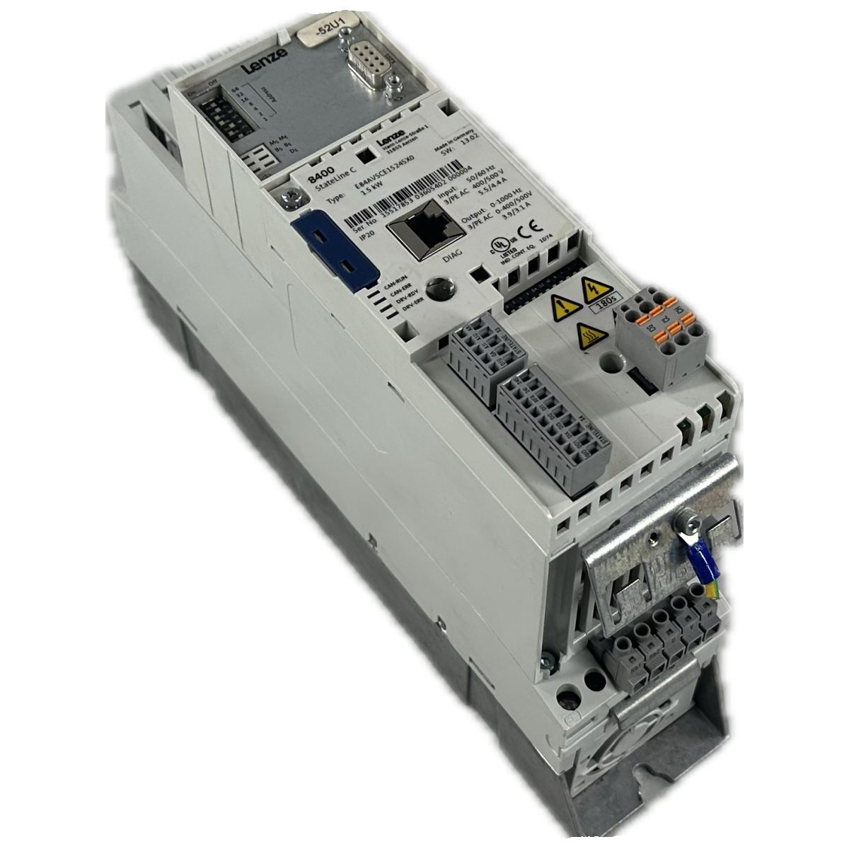 NJ027 Frequenzumrichter Lenze E84AVSCE1524SX0 1,5kW