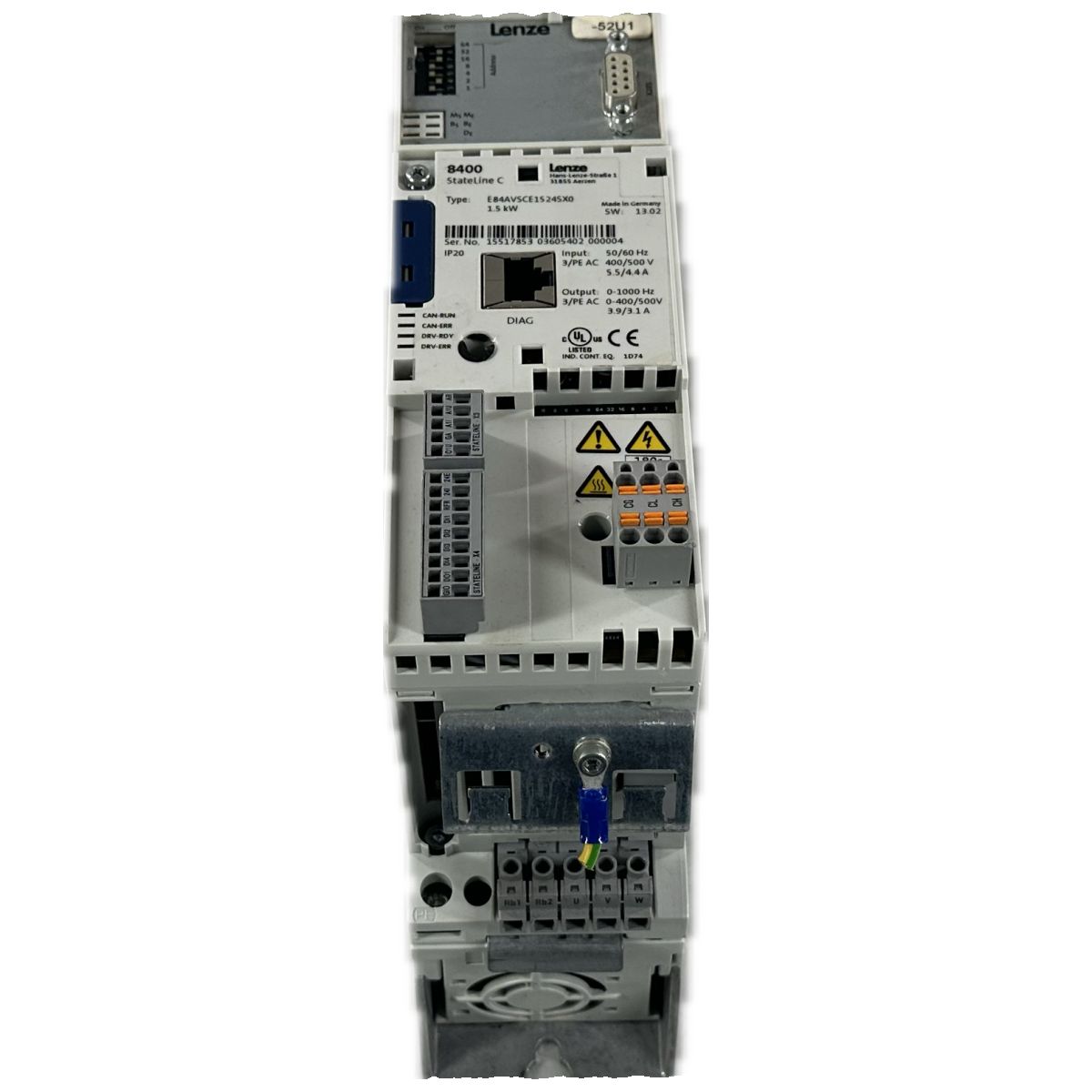 NJ027 Frequenzumrichter Lenze E84AVSCE1524SX0 1,5kW_3