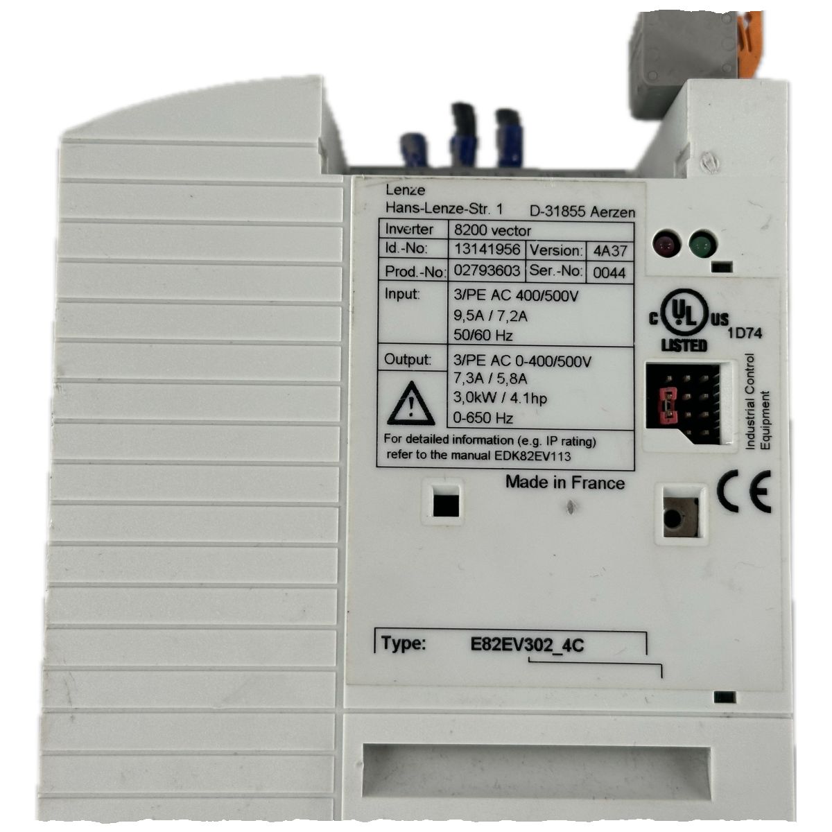 .NJ032 Frequenzumrichter Lenze E82EV302_4C 3,0kW_4